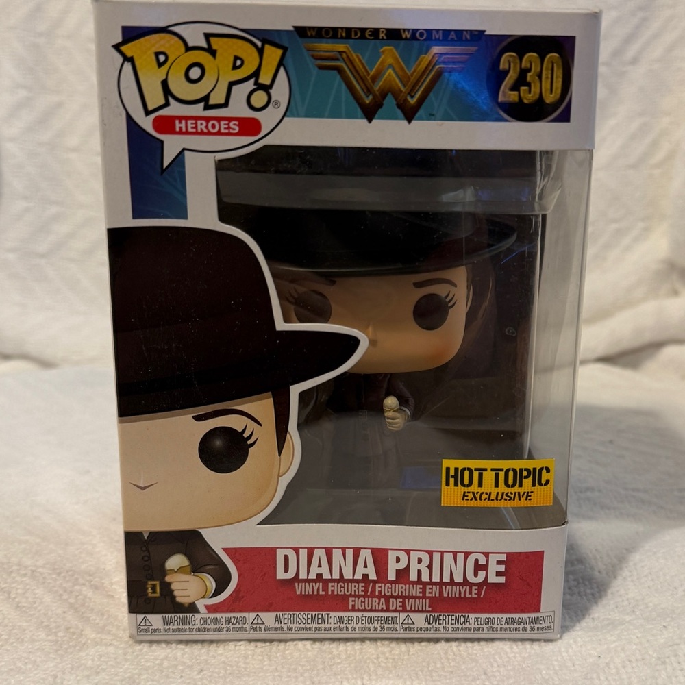 Funko Pop Diana Prince with Black Hat